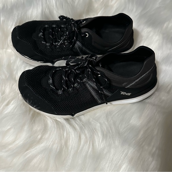 Teva Black and White Athletic Shoes - Picture 5 of 13
